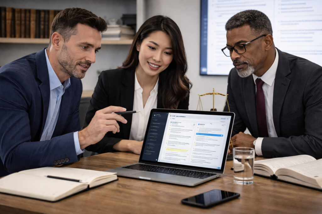 AI-powered workflow tools improving law firm operational efficiency and client service