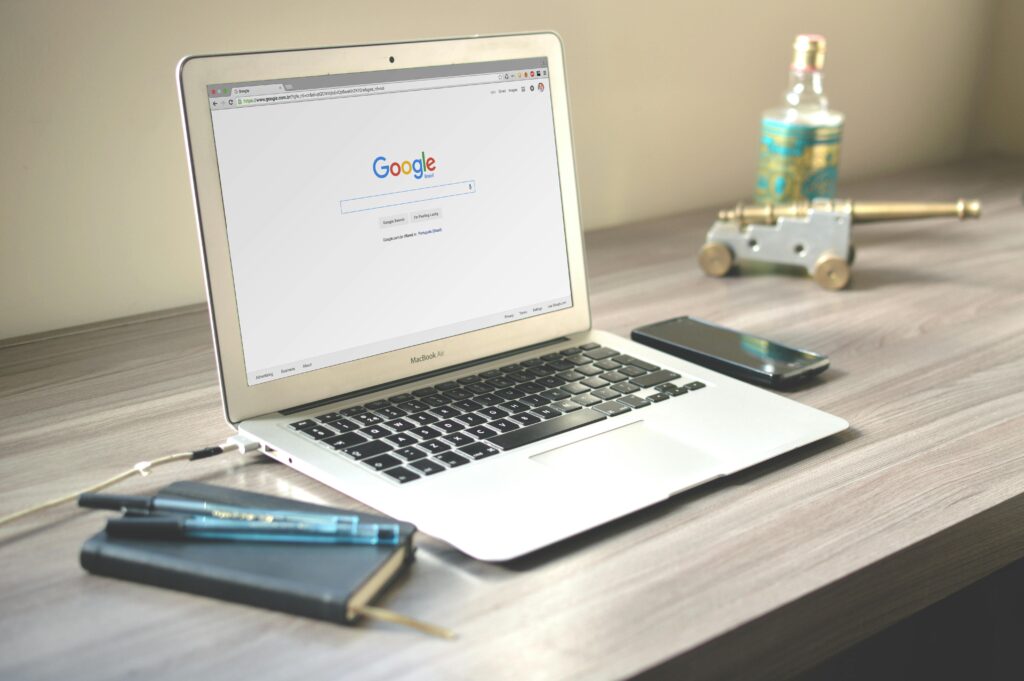 Law firm marketer analyzing Google Ads campaign data and cost-per-lead metrics on a dashboard