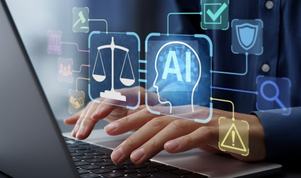 Law firm earning AI recommendations through structured content versus traditional Google blue link rankings
